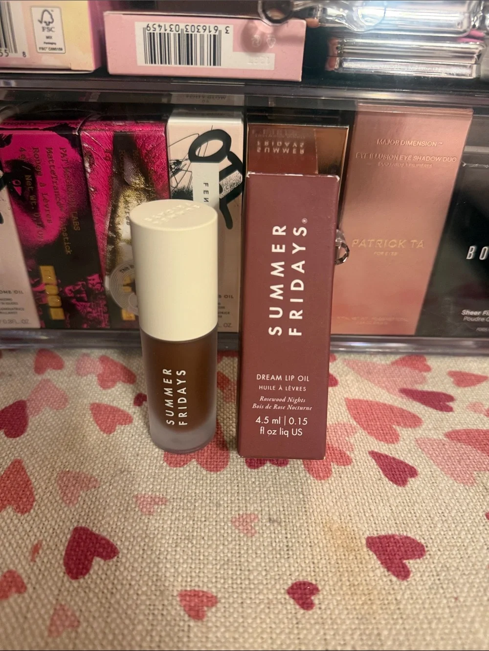 NWT Summer Fridays Dream Lip Oil - Rosewood Nights